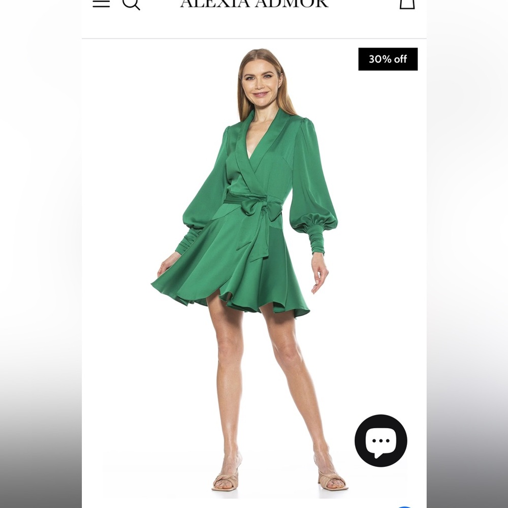 Alexia Admor Phoebe Wrap Dress